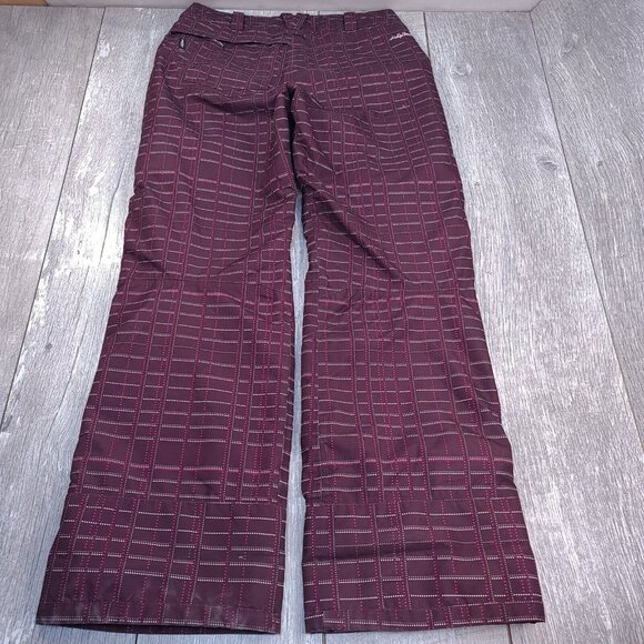 Helly Hansen Womens Snow Pants Size Medium Tech XP Ski Snowboard Purple Vents - Picture 3 of 10